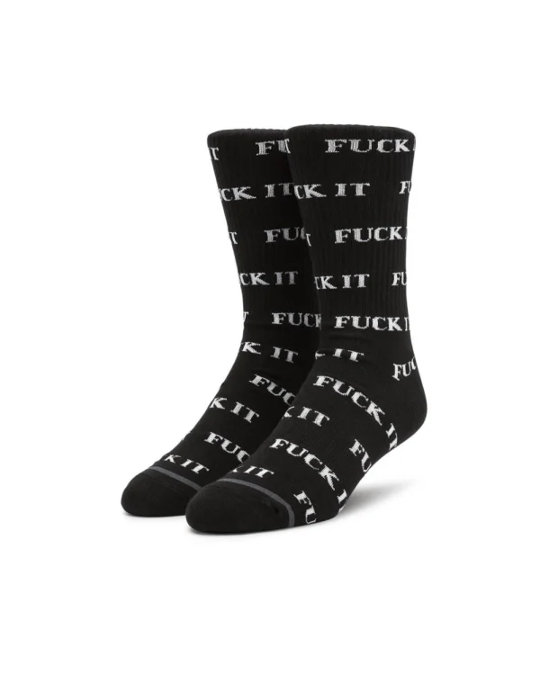 HUF Fuck It Sock (BLACK)
