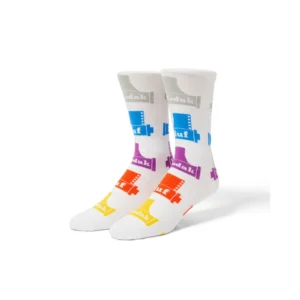 HUF Huf X Kodak Crew Sock (White)
