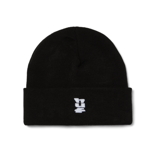 HUF MEGABLAST CUFF BEANIE (BLACK)