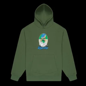 RIPNDIP NERMAL FEST HOODIE (LIGHT OLIVE)