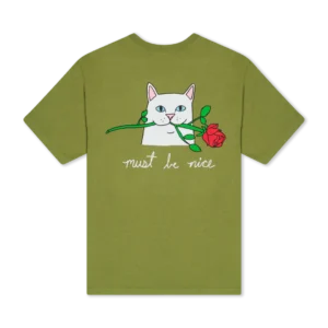 RIPNDIP ROMANTIC NERM TEE (LIGHT FOREST )
