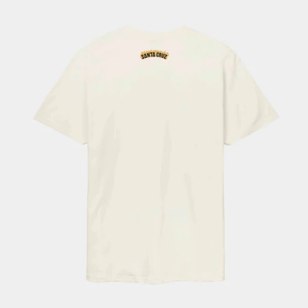 Santa Cruz T-Shirt Burnt Bone Hand T-Shirt (UNBLEACHED COTTON)