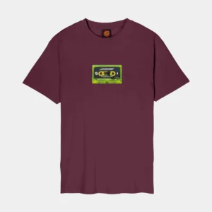 Santa Cruz T-Shirt Reason For Living Mixtape (DARK CHERRY)