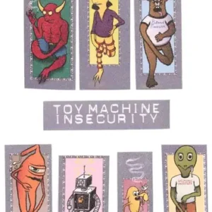 TOY MACINE INSECURITY GRIP STICKER PACK