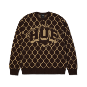 HUF BREAKTHROUGH CREWNECK (BISON)