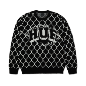 HUF BREAKTHROUGH CREWNECK (BLACK)