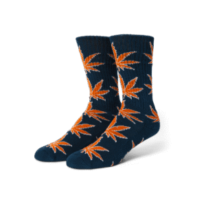 HUF PLANT LIFE SHADOW SOCKS (MARINE BLUE)