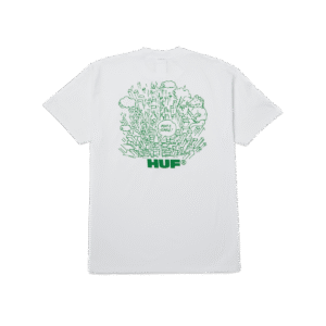 HUF WHAT A JUNGLE T-SHIRT (WHITE)
