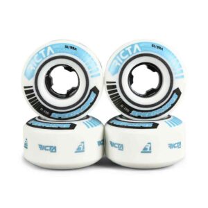 Ricta Skateboard Wheels 51mm Speedrings Slim 99A (White/Blue)