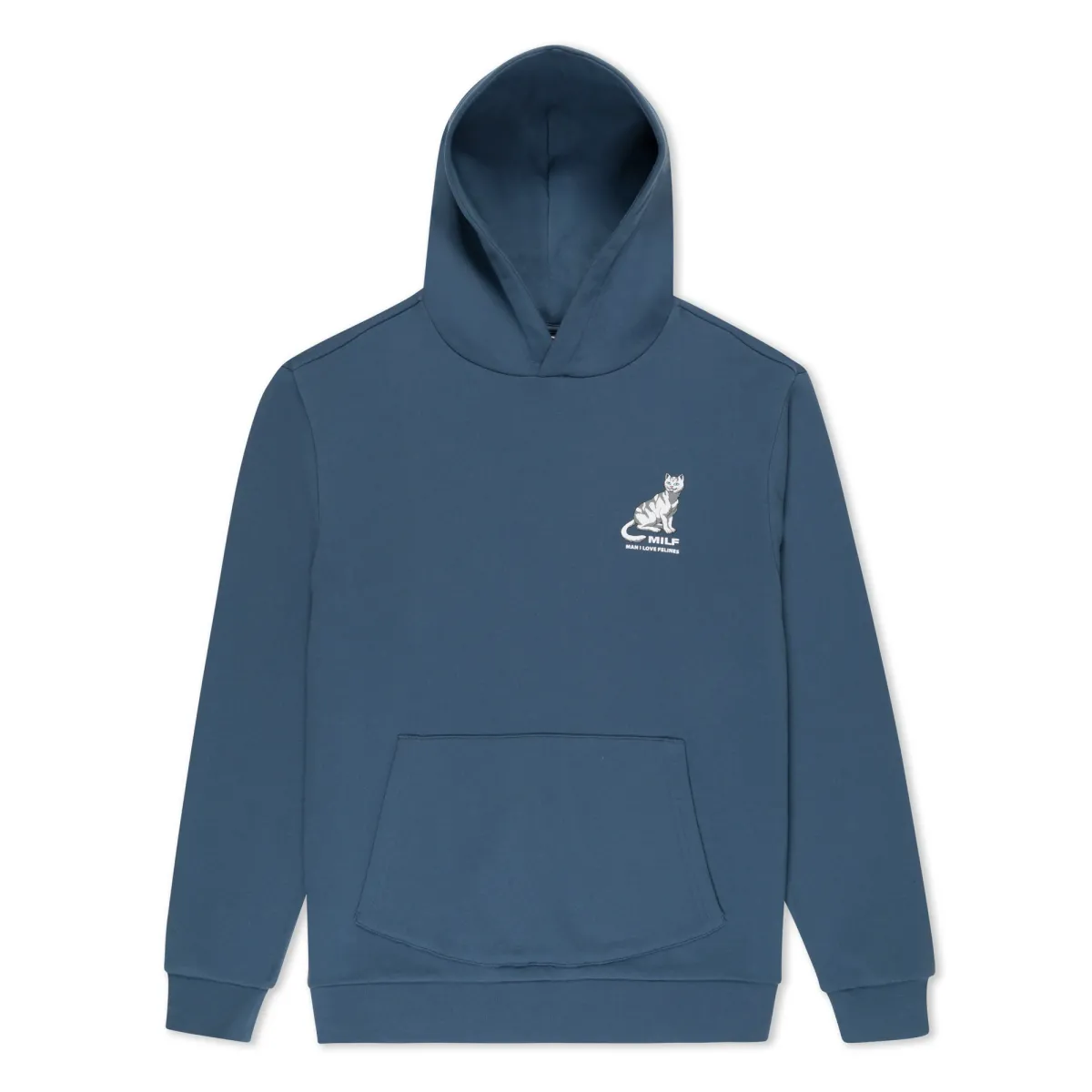 Ripndip Man I Love Felines Hoodie (STORM BLUE)
