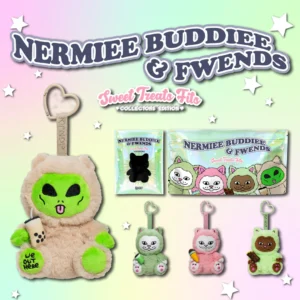 NERMIEE BUDDIEE & FWENDS SWEET TREATS FITS MYSTERY BAG