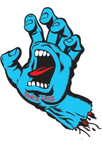 SANTA CRUZ Screaming Hand 6" Sticker