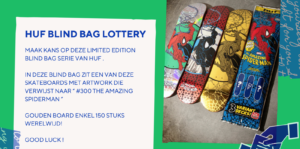 KANS OP HUF SPIDERMAN BLIND BAG