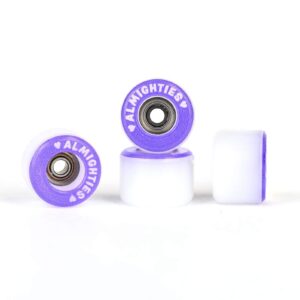 Blackriver Pro Fingerboard Wheels Almighties Wheels Purple Love Edition
