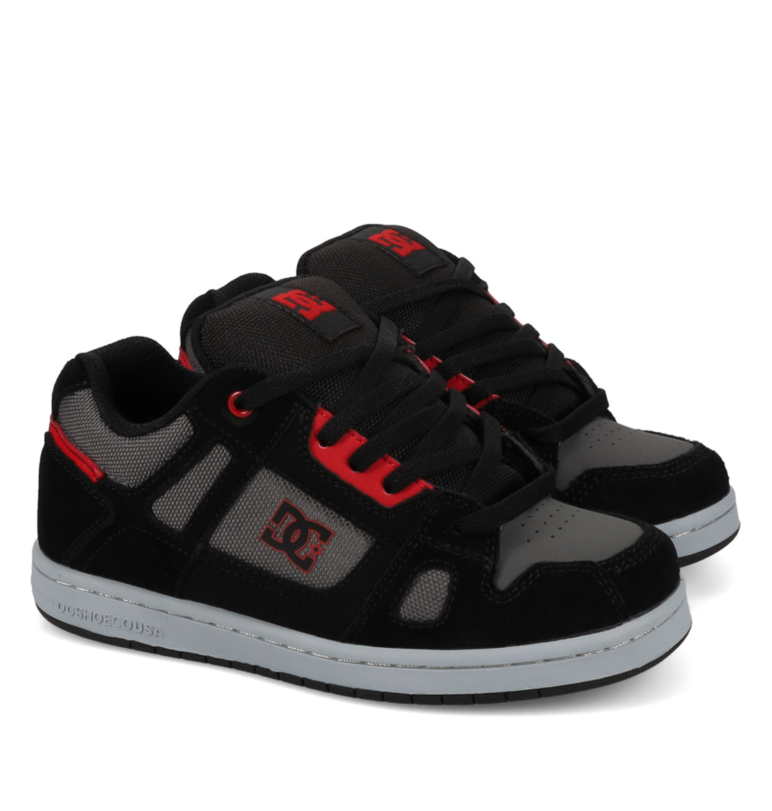 DC STAG KIDS (BLACK/RED/GREY)