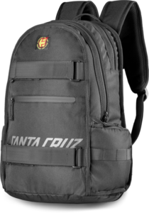 ETNIES x SANTA CRUZ FLAME MARANA LIGHT BACKPACK BLACK 18L