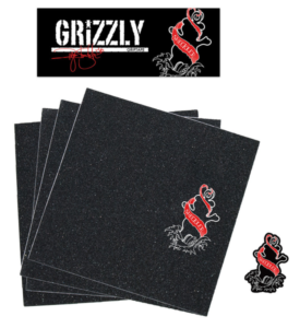 GRIZZLY GRIP PLAQUE PRO SHECKLER INKED RED 9" X 33"