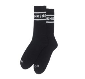NNSNS Logo Sock Black 42-46