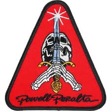 Powell-Peralta Skull & Sword '2' 3,5" Patch