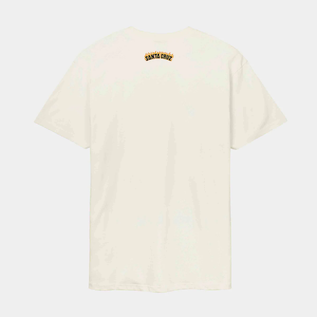 Santa Cruz T-Shirt Burnt Bone Hand T-Shirt (UNBLEACHED COTTON)