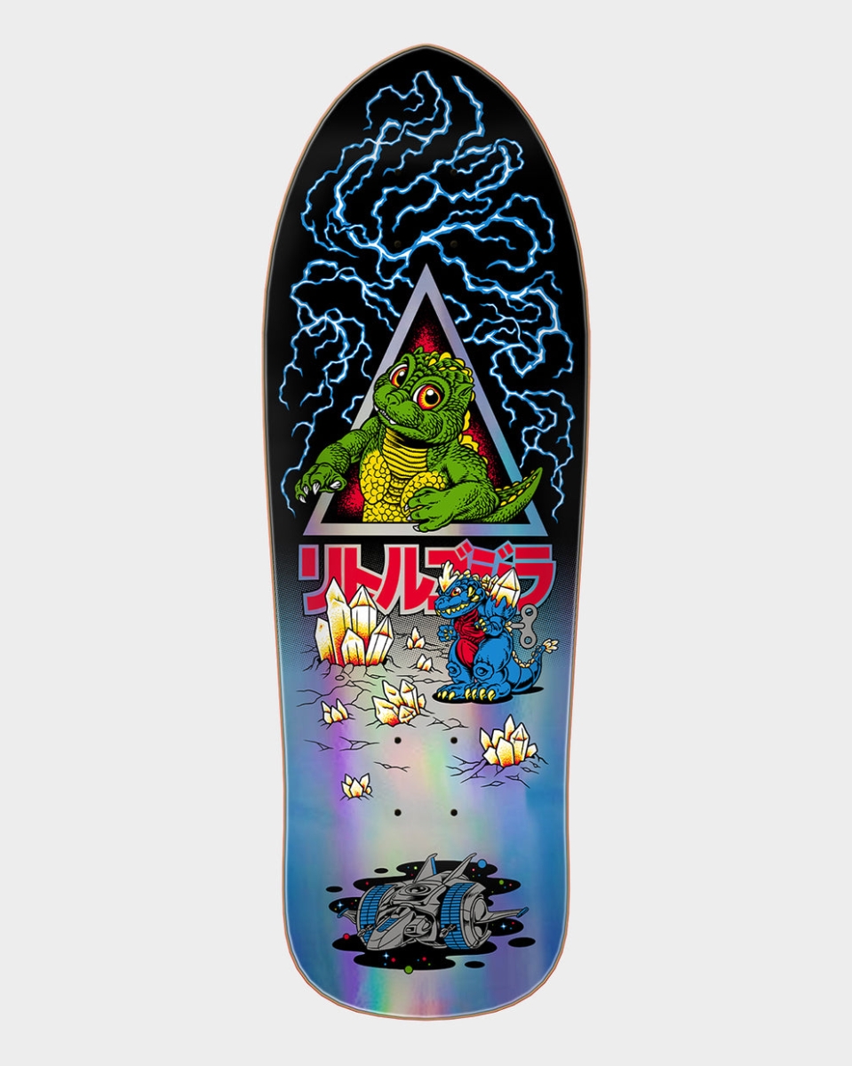 Santa Cruz X Godzilla Jr. Natas Skateboard Deck 9.89" x 29.82"