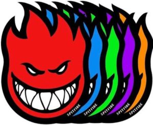 SPITFIRE BIGHEAD STICKER (21cm x 29cm)