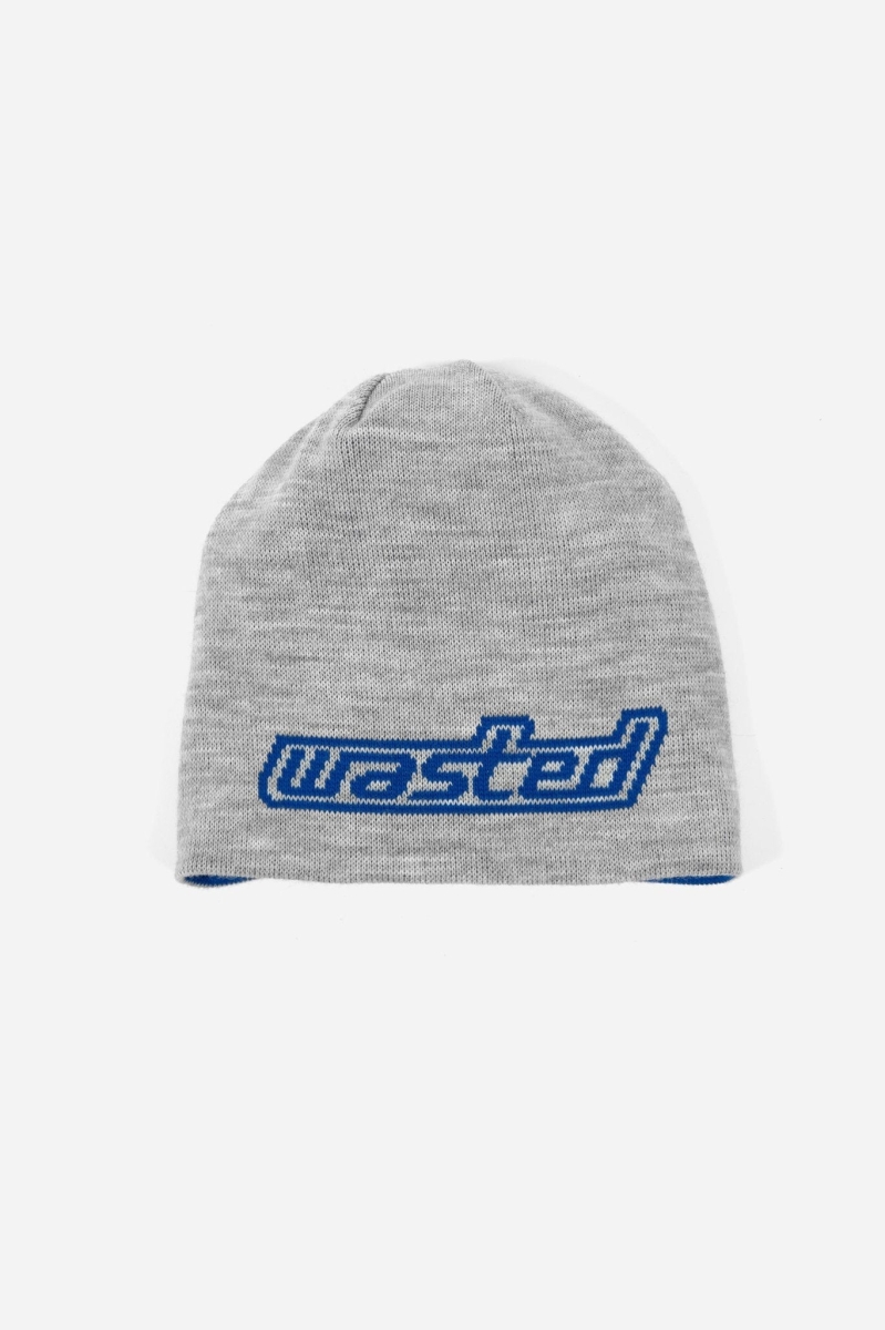 Wasted Paris Pulse Reverse Brow Beanie Arena Blue/Grey
