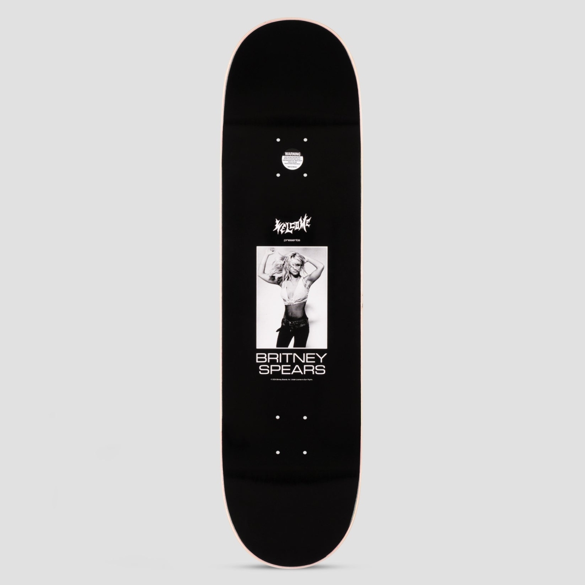Welcome x Britney Spears Snake Popsicle Skateboard Deck 8,8"